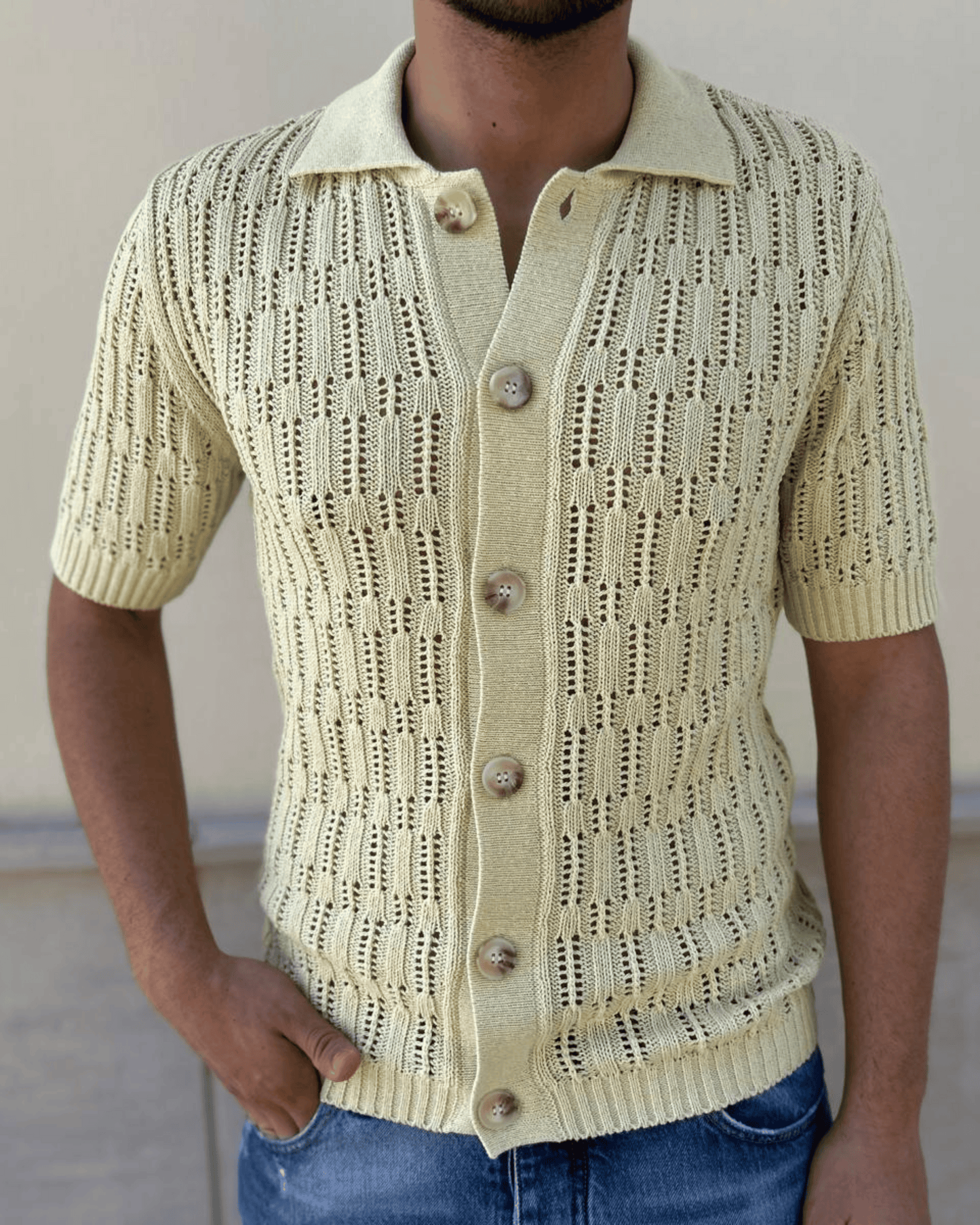 Polo tramata Sorbetto
