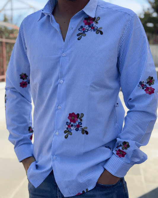 Camicia Kos Rigata