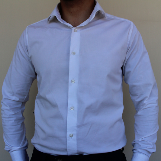 Camicia Slim Bianca