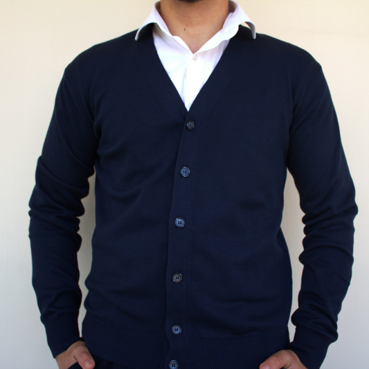 Cardigan blu