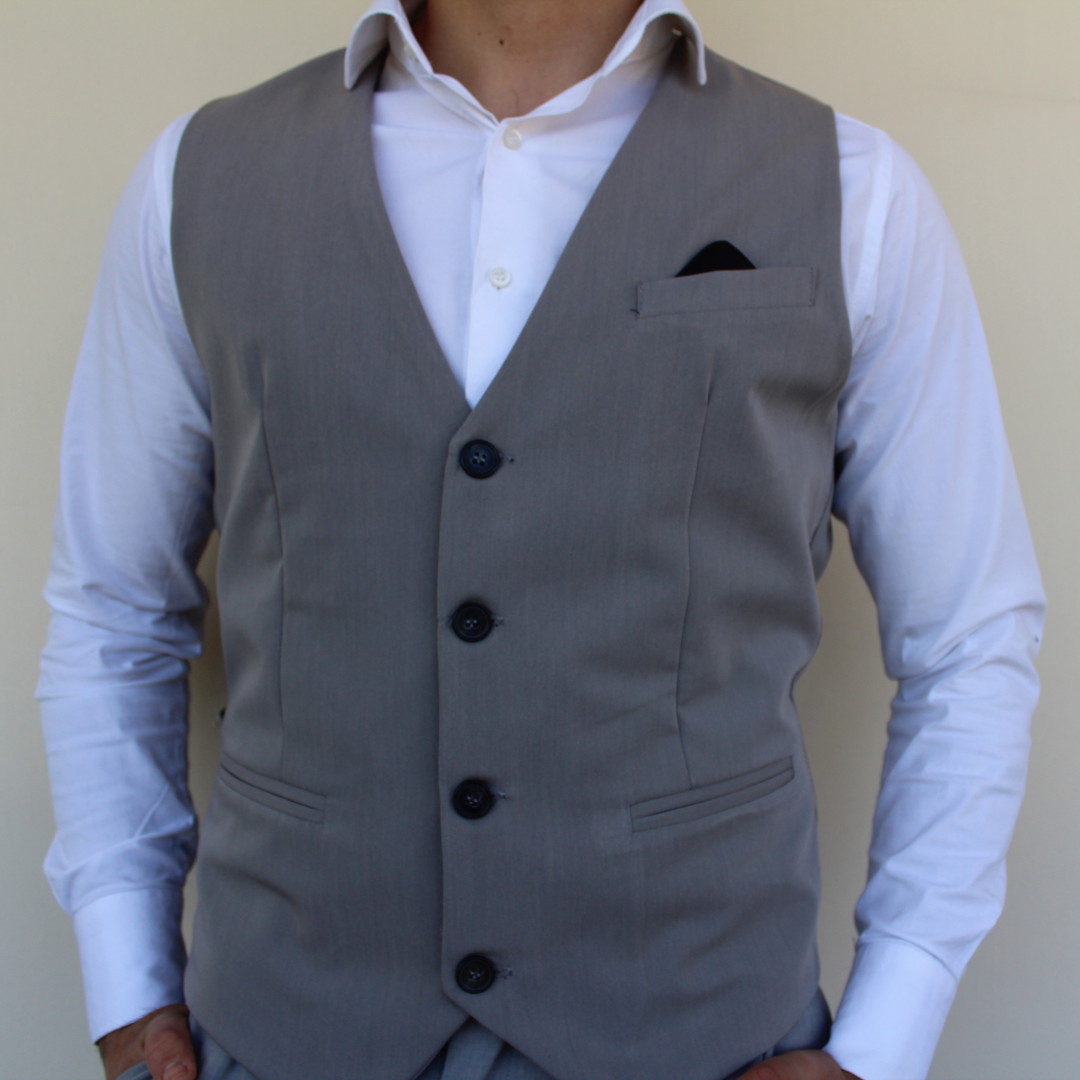 Gilet grigio